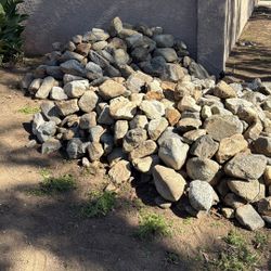 free river rocks. rancho cucamomga 