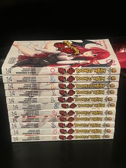 Highschool DxD Manga 1-11 Mint Condition will do trades for jojos bizarre adventure etc