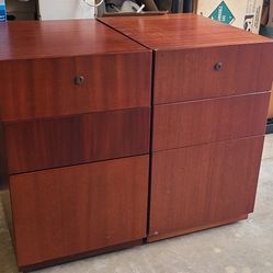 8 Wooden File Drawers For Sale