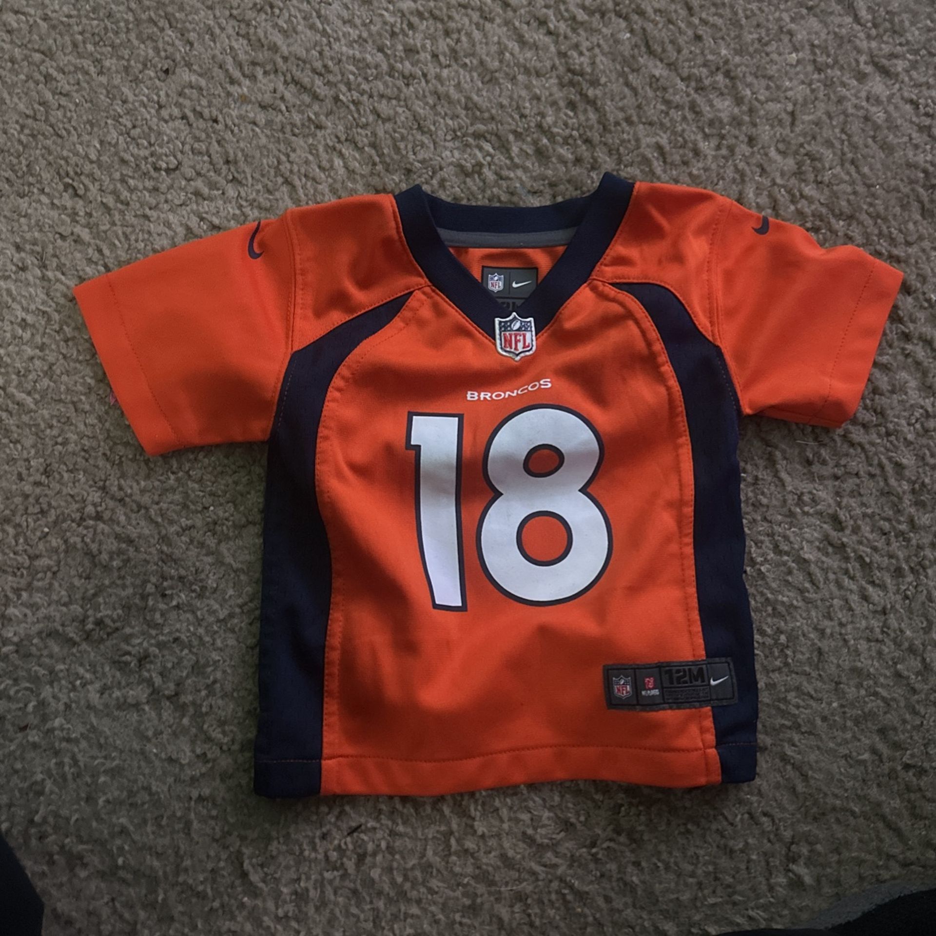 Denver Broncos Toddler Jersey ( 12 m )