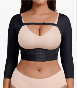 FeelinGirl Upper Arm Shaper for Women Faja Post Surgery Slimming Compression Sleeves Arm Lipo Compression Garments