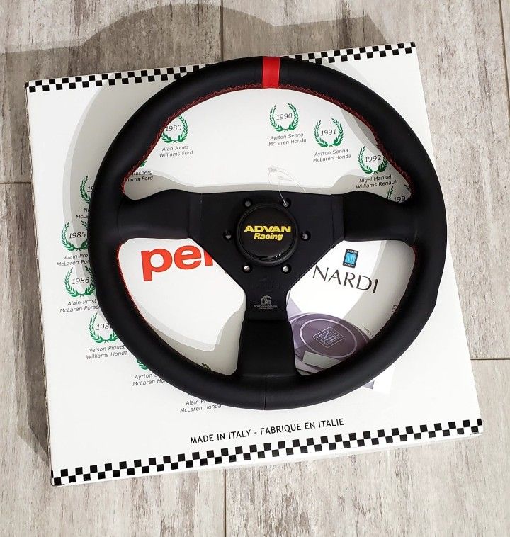 Yokohama Advan x Personal Steering Wheel Nardi Made in Italy