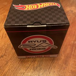 HOT WHEELS RLC RED LINE CLUB RYU’S 1994 NSX RYU'S RIDES