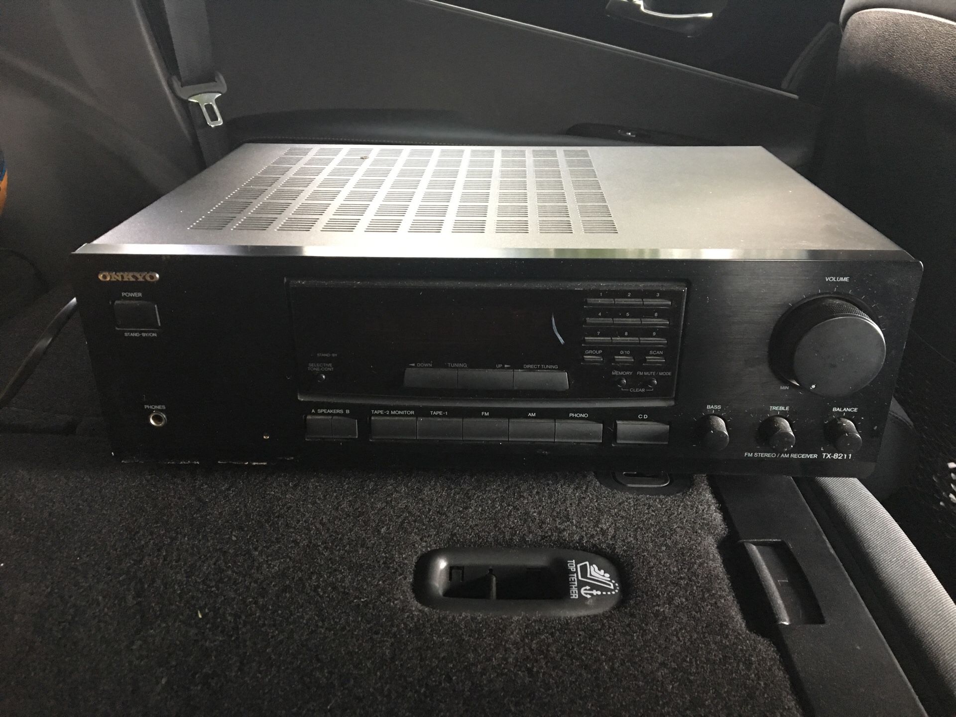 Onkyo receiver model tx 8211