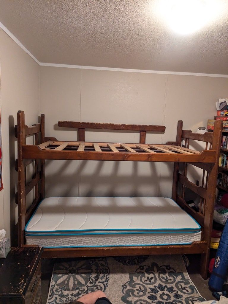 Wood Twin Bunk Bed