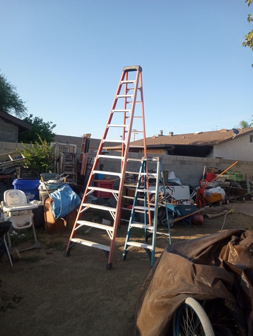 Ladders Werner 12ft & 6ft Asking For Both 120