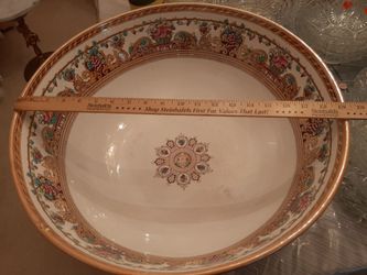 Furnival Gigantic Punch bowl.1890's England