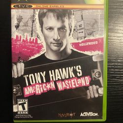 Tony Hawk American Wasteland For Xbox