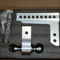 Towing Trailer Hitch Adjustable Duel Ball 8
Drop 12500lb 2 Inch Receiver W Locks