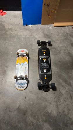 Skate board and long board