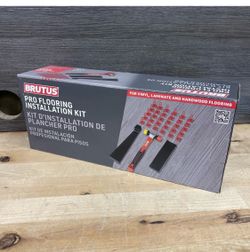 Brutus Pro Flooring Installation Kit For Vinyl, Laminate, & Hardwood Floors New