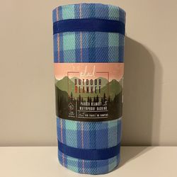 Plaid Outdoor Blanket - 59”x79”