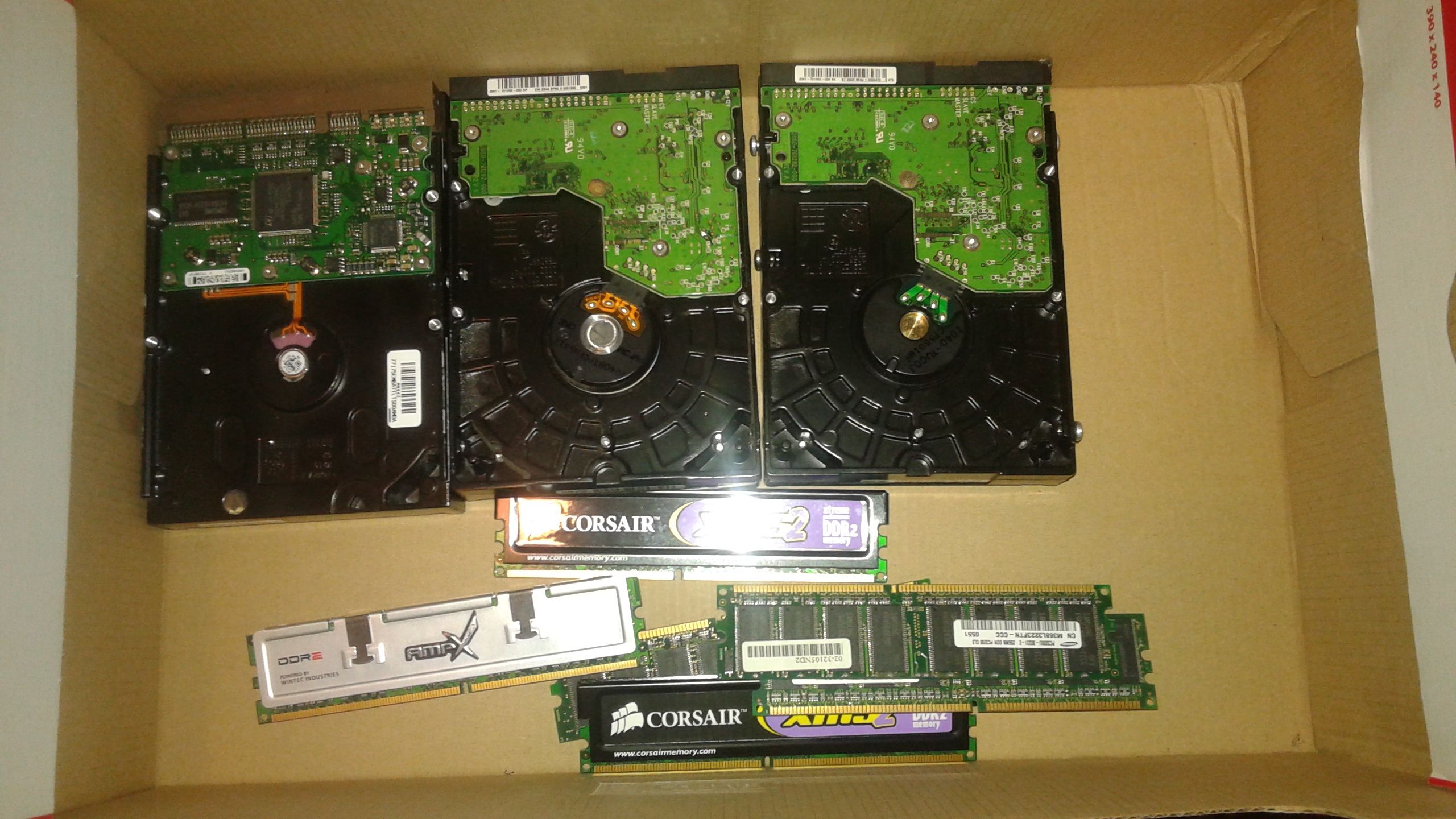 Pc hard drive and memories