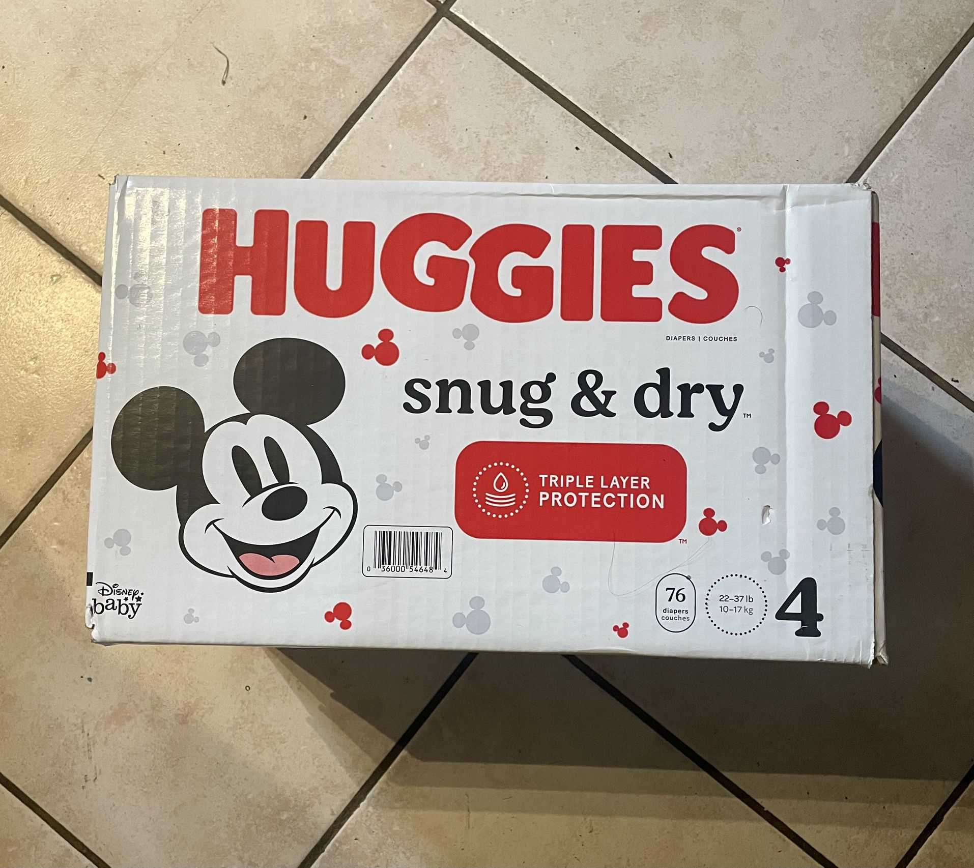 Diapers Huggies Size 4