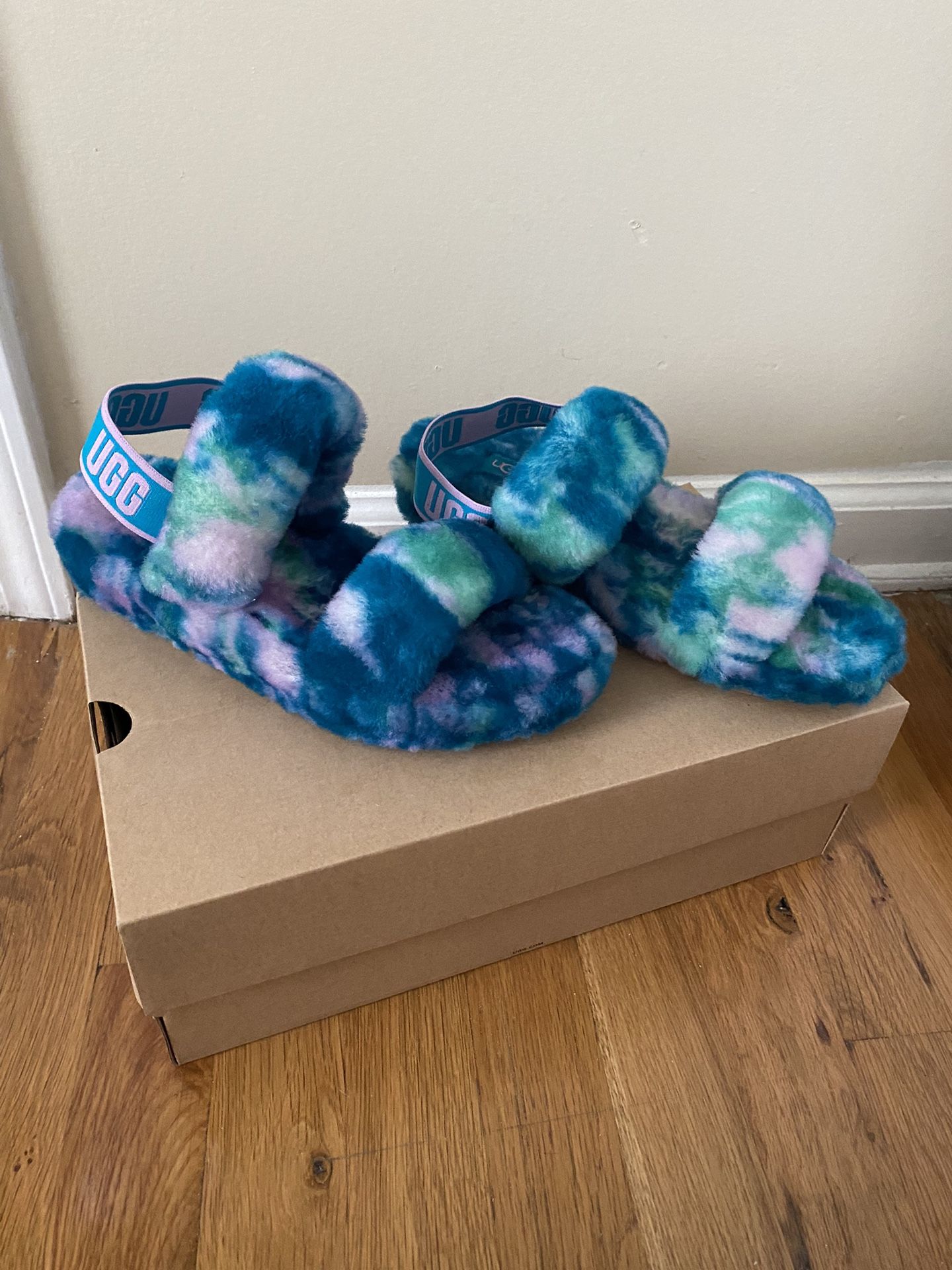 Tie Dye Ugg Slippers