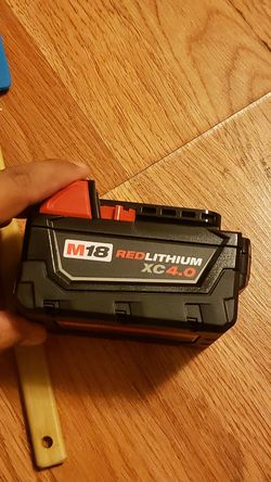 Brand new m18 battery. Charger optional.