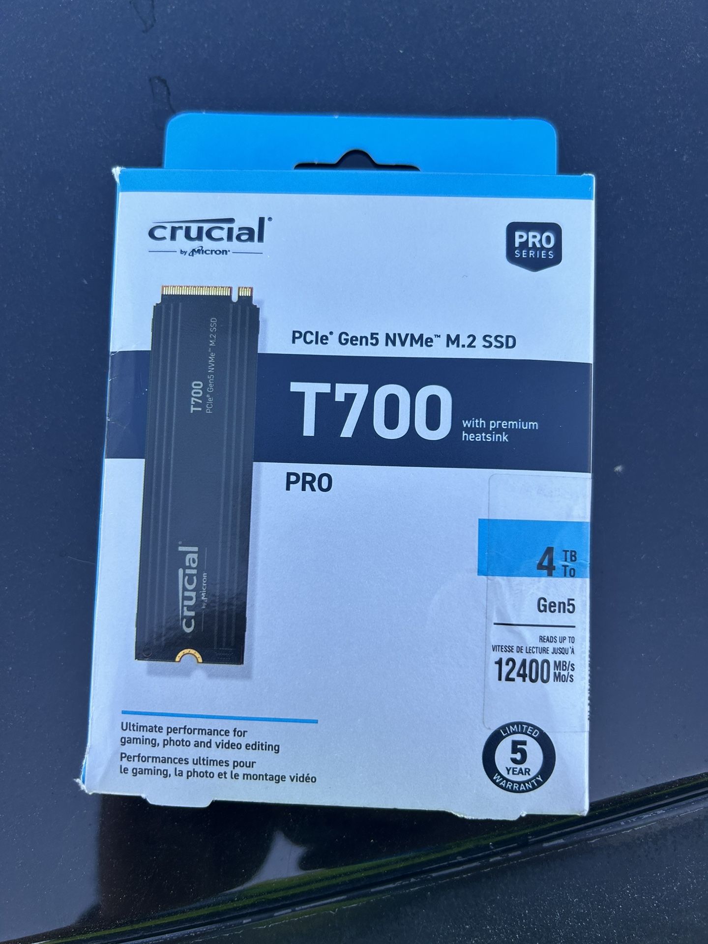 Crucial T700 PRO 4tb SSD