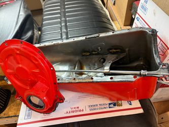 BBC Big Block Chevy 454 Oil Pan and Parts