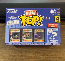 Funko Bitty Pop DC Batman 4-Pack