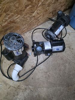 3 Waterway Executive Spa Pumps – (2) 5.5 HP, (1) 4 HP – $150 OBO