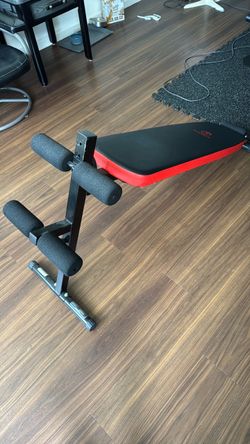 Adjustable Sit-Up Ab Bench