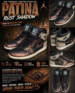 Air Jordan 1 Retro High OG “Patina”