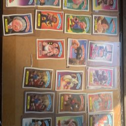 Vintage Garbage pail kids cards
