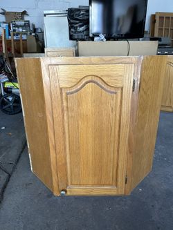 Wooden Corner Wooden Cabinets 