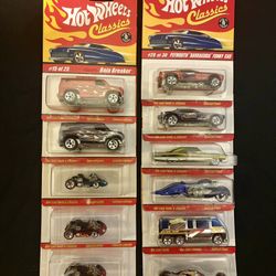 Hot Wheels Classics, $6 each