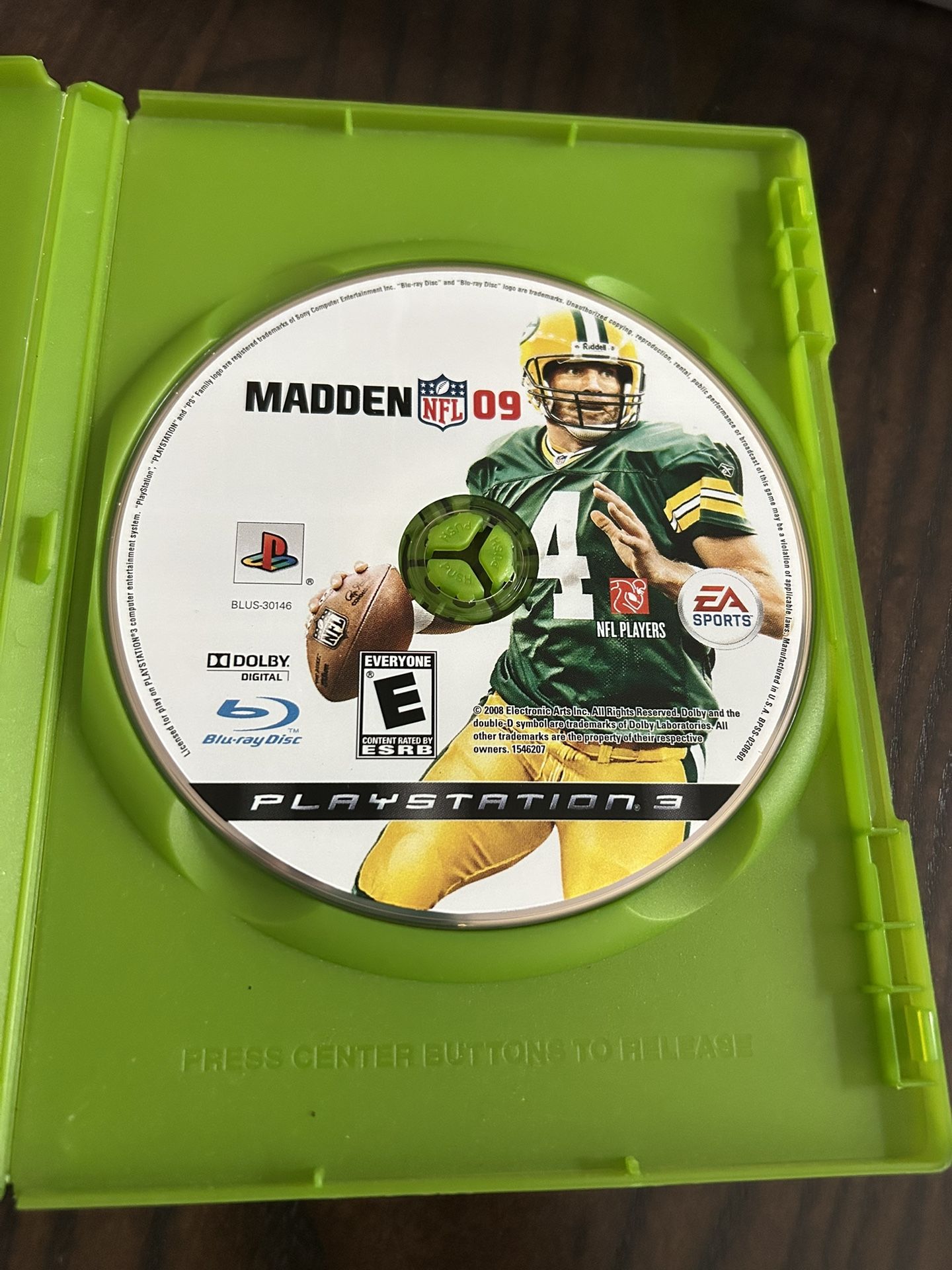 PS3 SONY PlayStation 3 Madden NFL 09