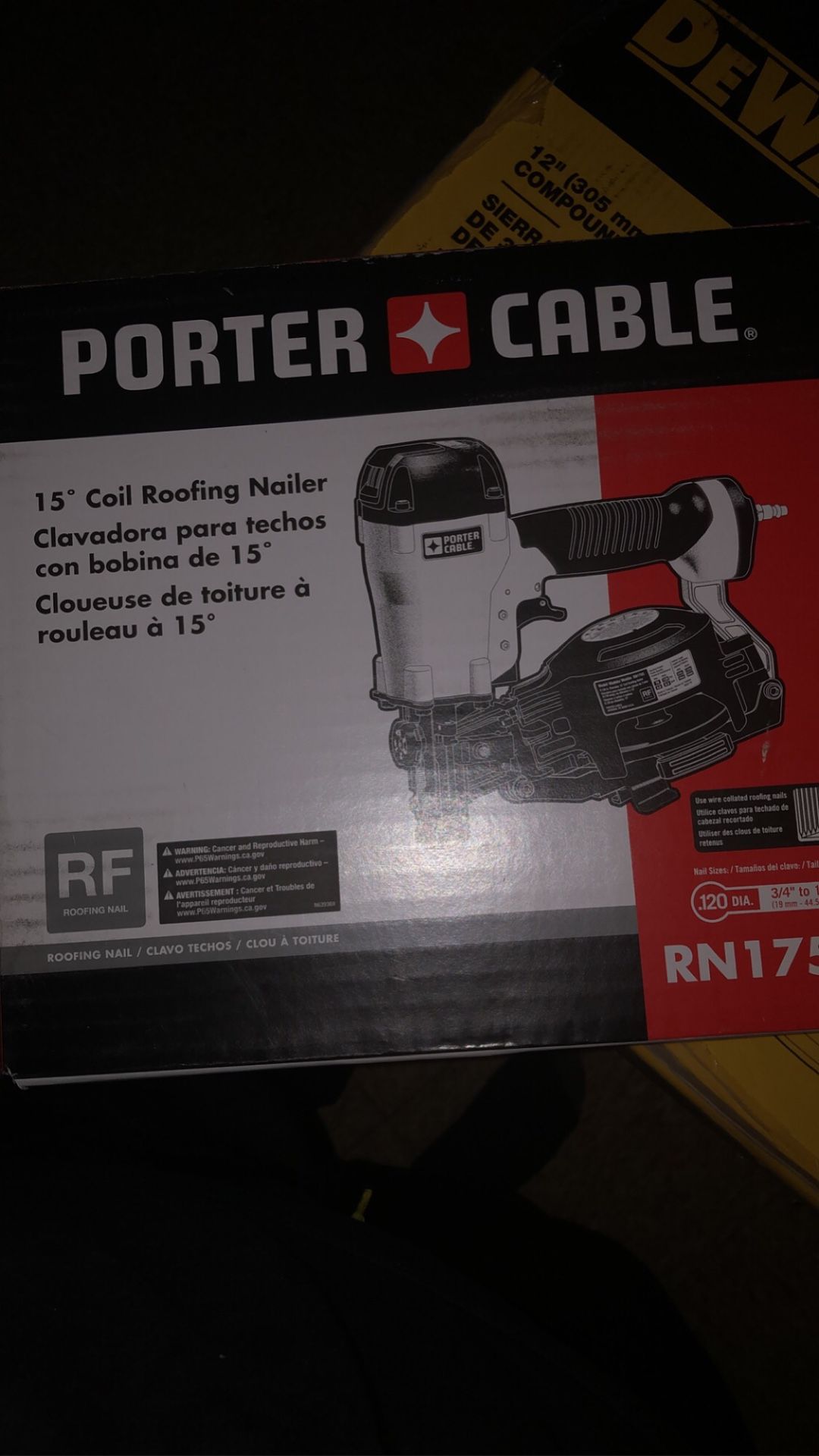 Porter Cable Roofing Nailer