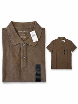 New with Tags Banana Republic Organic Cotton Piqué Polo - Men's Size Medium