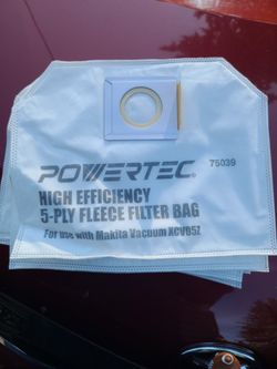 Fleece Bag for Makita Backpack Vacuum XCV05Z