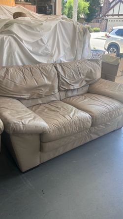 Quality leather, cream color