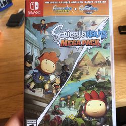 Scribblenauts Mega Pack (Unlimited/Unmasked) For Nintendo Switch