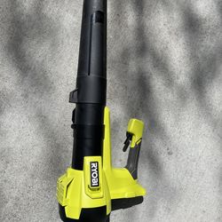 RYOBI ONE+ 18V 100 MPH 350 CFM Cordless Battery Variable-Speed Jet Fan Leaf Blower (Tool Only)