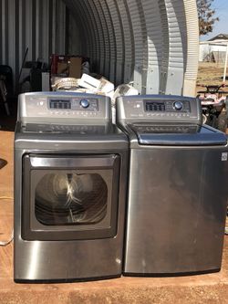 LG washer and dryer