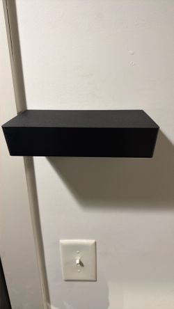 Floating Wall Shelf w Hidden Drawer Modern Minimalist Decor Display Shelf