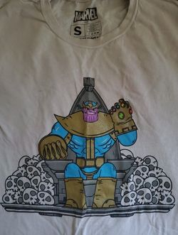 Loot Crate T-shirts. Deadpool, Thanos, Office Space Size Small