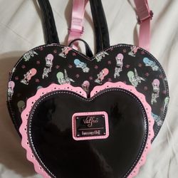 Valfie Heart Shaped Backpack Loungefly 