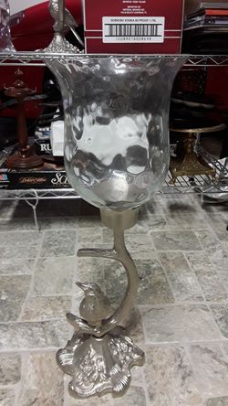 Hurricane candle holders, set of 2