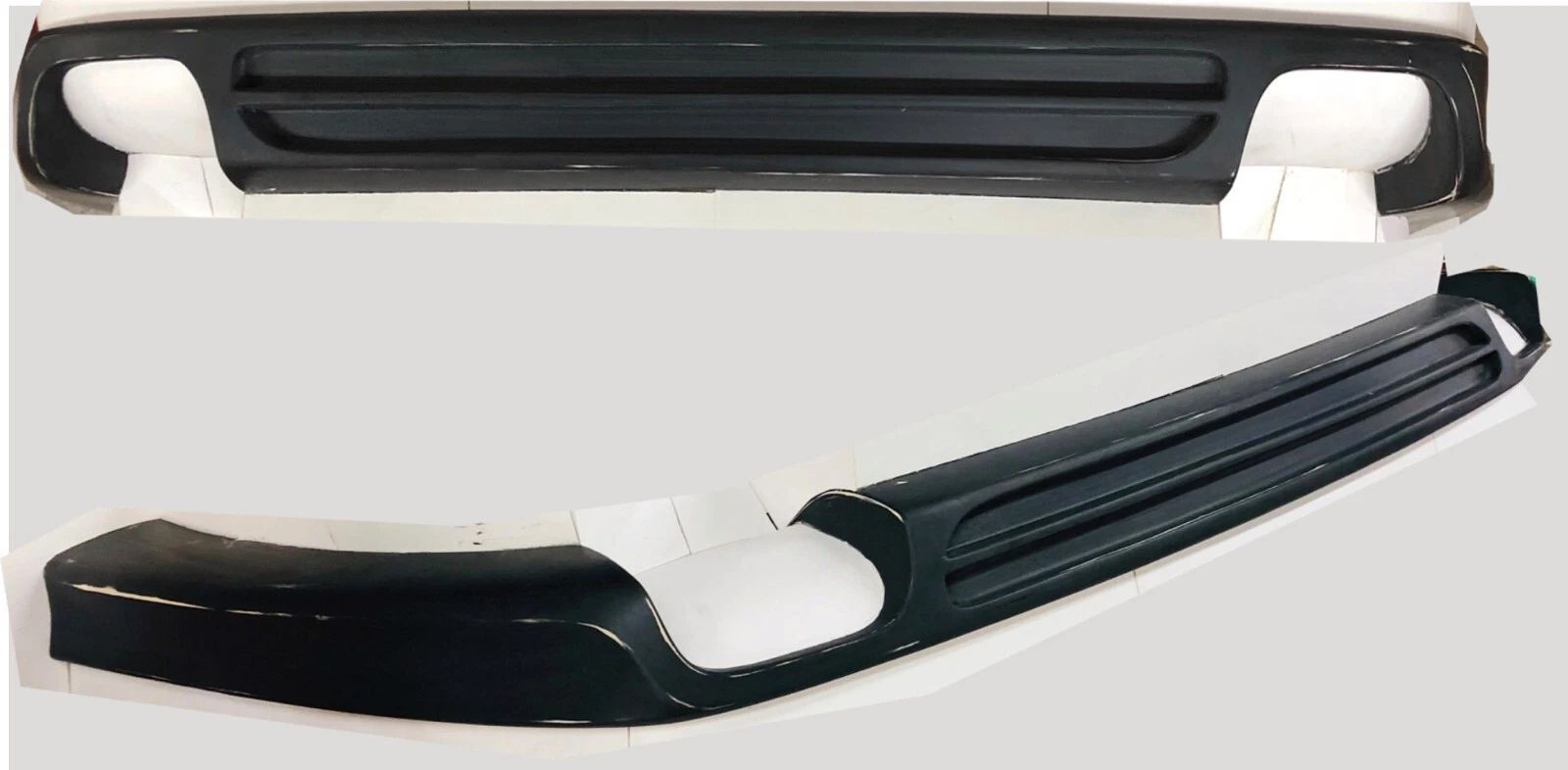2004- 2017 Rear Skirt W Custom Exhaust Tips Luxe-GT Style For Rolls Royce Phantom part