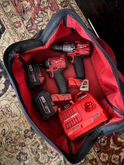 M18 FUEL 18V Lithium-Ion Brushless Cordless  Impact and Hammer Drill Combo Kit (2-Tool) w/(2) 5.0Ah Batteries