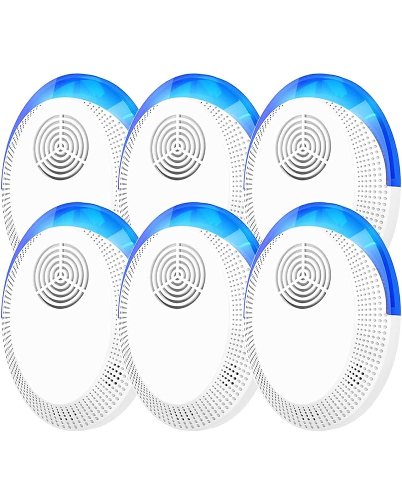 Ultrasonic Pest Repeller 6 Pack Mice Repellent