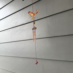 Bird wind chime