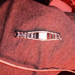 Crystal Woman's Watch Carvelle By Bulova