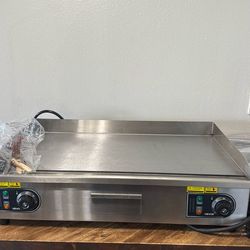 Electric griddle 29”