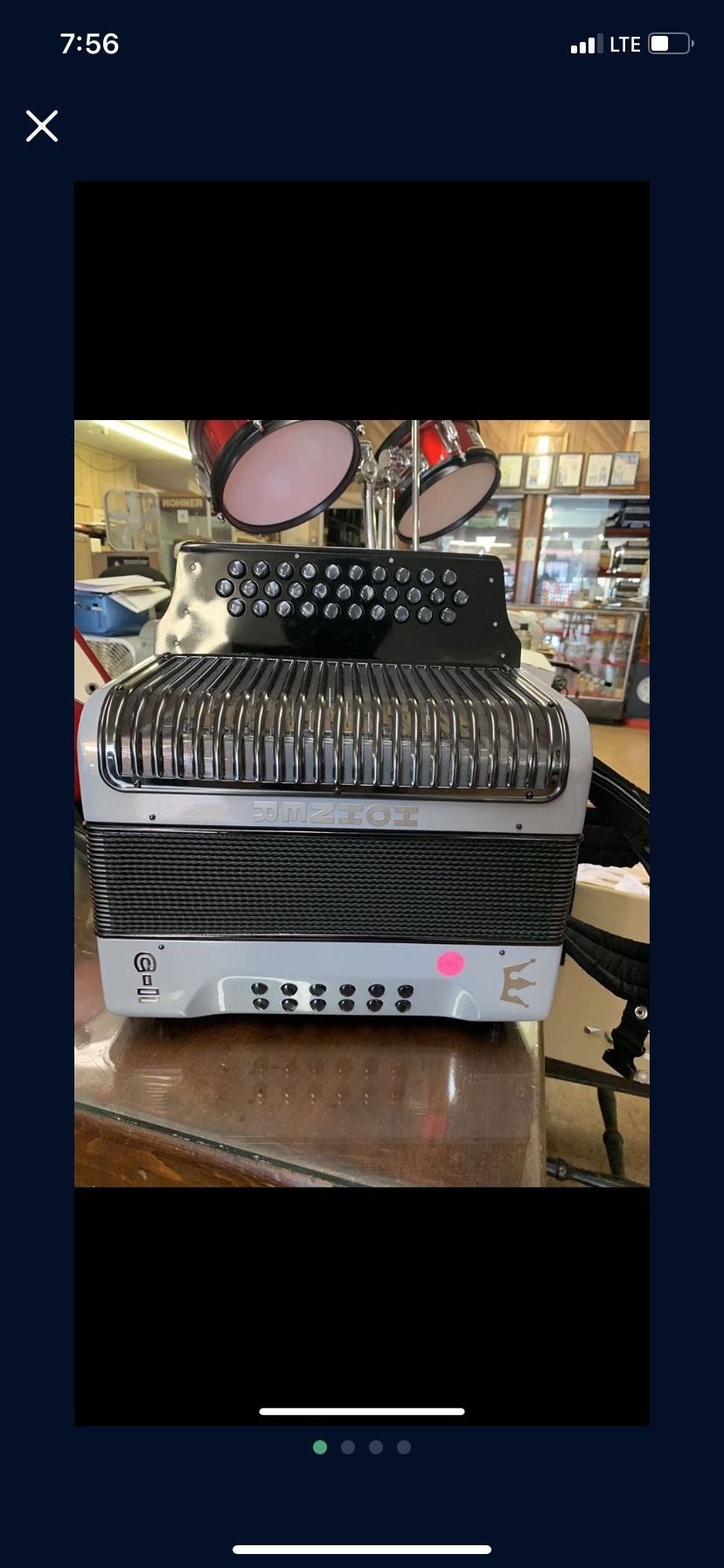 Hohner acordeon Gcf 