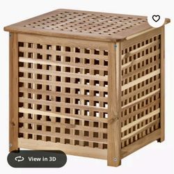 ACACIA WOOD--VINTAGE IKEA SOLID WOOD STORAGE UNITS....USE AS FURNITURE OR STORAGE