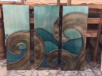 3 Piece Metal Wall Art